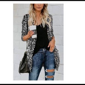 Cheetah Cardigan